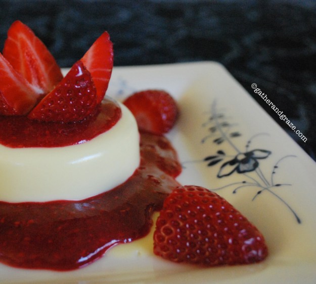 White Chocolate Panna Cotta Gather and Graze