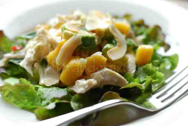 Coconut Chicken Salad, Gather and Graze