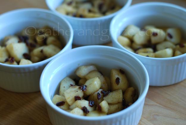 Persian Apple Crumble with Rosewater Cream | Gather and Graze