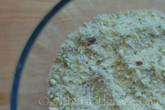 Persian Apple Crumble with Rosewater Cream | Gather and Graze