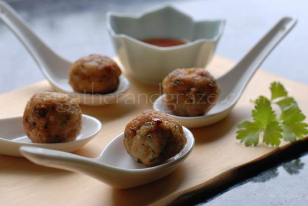 Thai Chicken Meatballs | Gather and Graze