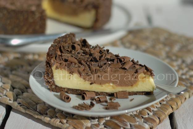 Layered Chocolate Cheesecake | Gather and Graze