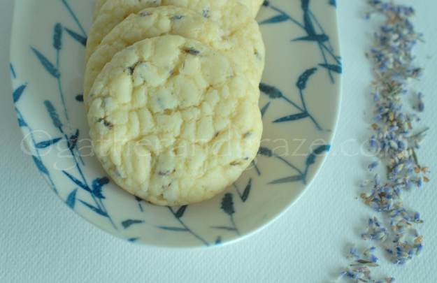 Lavender White Chocolate Shortbread | Gather and Graze