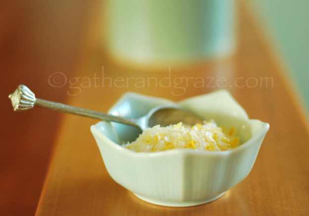 Lemon Salt | Four Recipes with Meyer Lemons | Gather and Graze