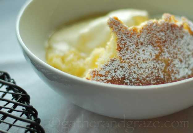 Sticky Lemon Pudding | Gather and Graze