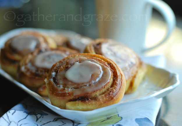 Cinnamon & Saffron Scrolls | Gather and Graze