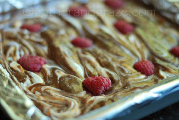 Raspberry Cream Cheese Brownies | Gather and Graze