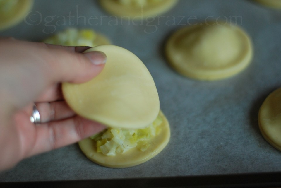 Leek, Mushroom & Gruyère Pastries | Gather and Graze