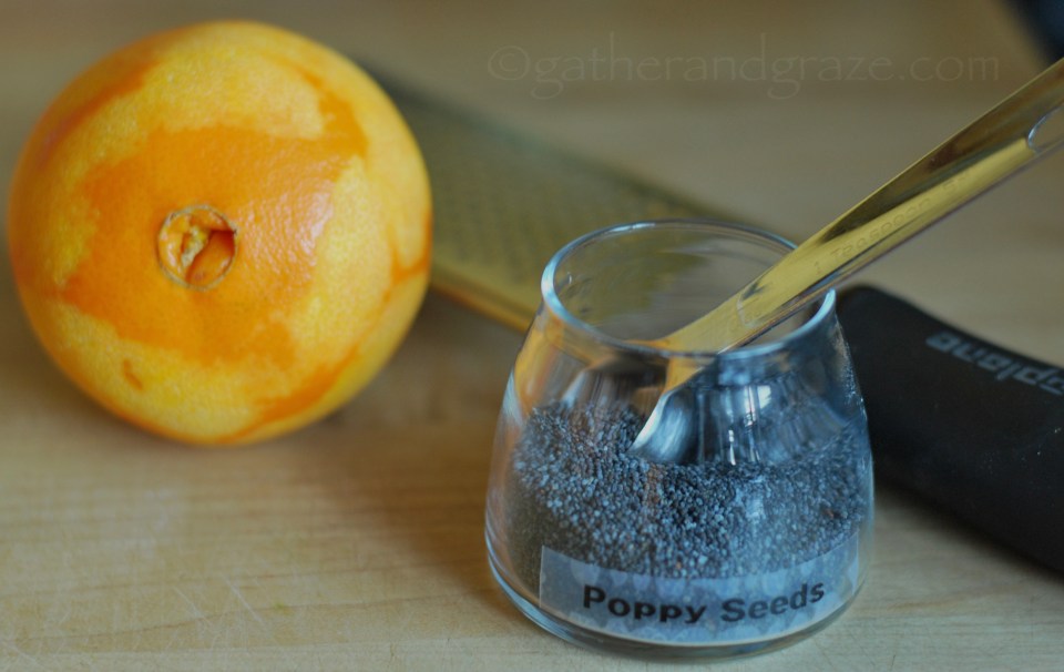 Orange Poppyseed Quatre-Quarts Cake | Gather and Graze